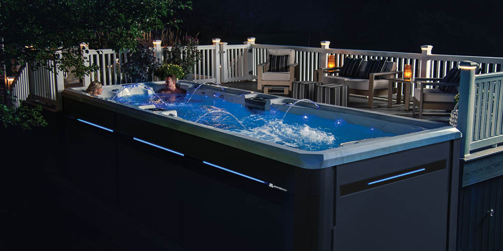 H2X Challenger 19D MAX swim spa, photo 1