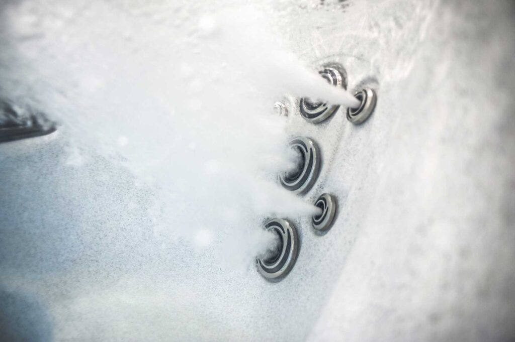 Getaway San Miguel hot tub, feature detail