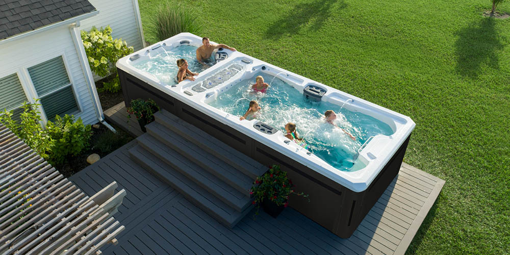 H2X Trainer 21D swim spa, photo 2