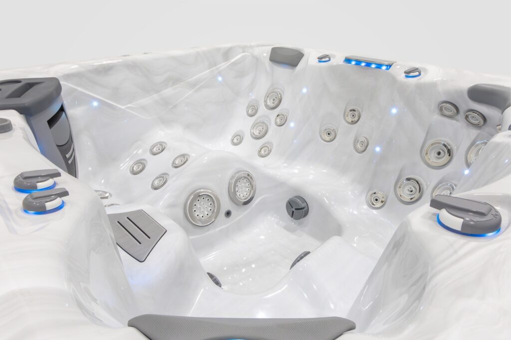 Twilight Series TS 7.2 hot tub, feature detail
