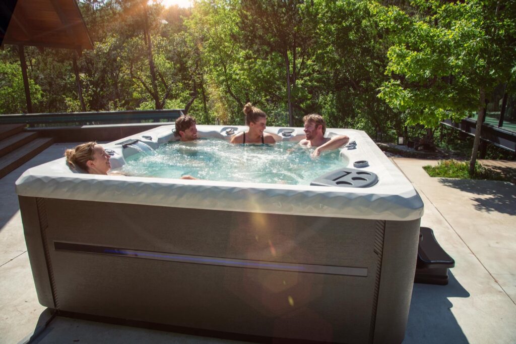 Twilight Series TS 8.2 hot tub, feature detail