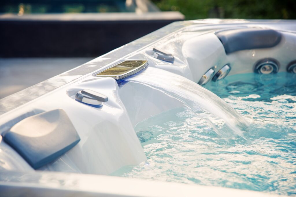 Twilight Series TS 8.2 hot tub, feature detail