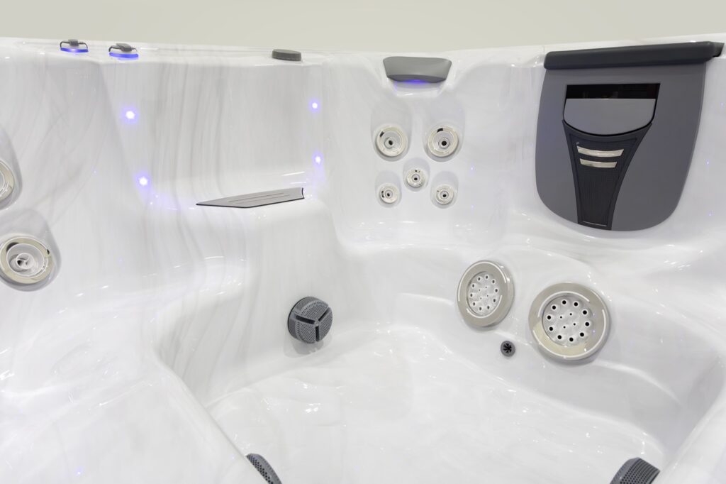 Twilight Series TS 8.25 hot tub, feature detail